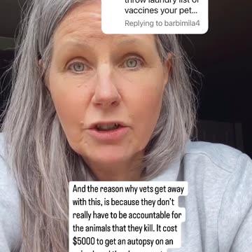 Don't jab your pets, be wary of the vets.