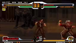 Tips vs Bosses Kyo vs Mr Karate Svc Chaos