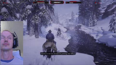 Playing Red Dead redemption 2