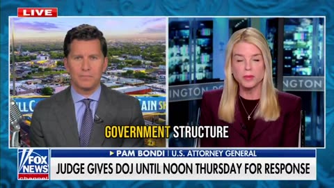 AG Pam Bondi Roasts the Obama Appointed Judge Blocking Deportation of Gang Members