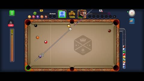 Again 8 Ball game stream 🛑