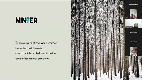 weather and seasons
