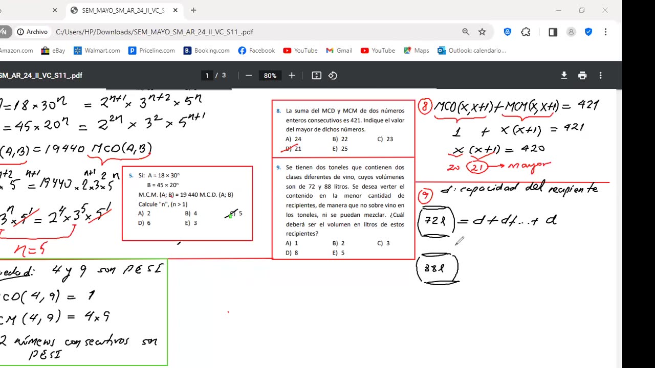 VONEX SEMESTRAL 2024 | Semana 11 | Aritmética
