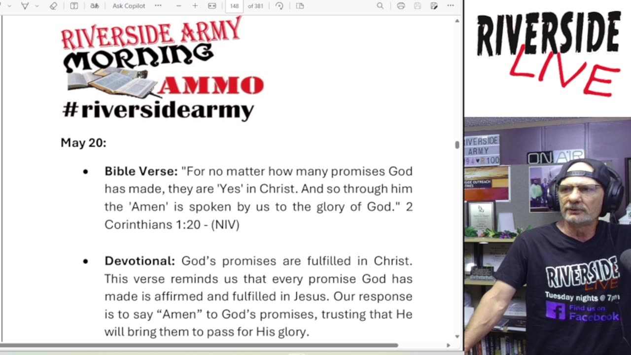 Riverside Morning Ammo Daily Devotional 5.20.25