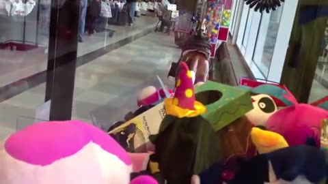 A visit to the crane game- Clawing with Trevor Donner!