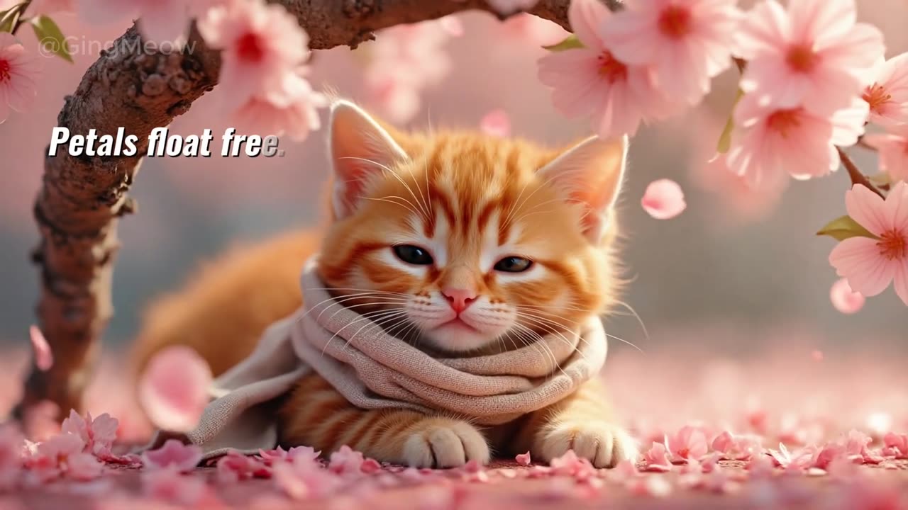 ⌛ Being Present_ GingMeow Cat Learns Life Lessons 🐱✨