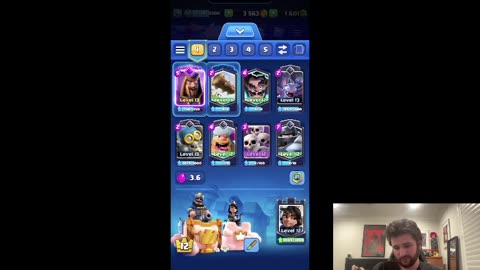 Playing Clash Royale!