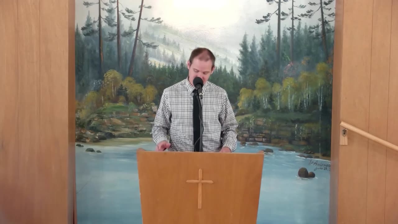 2025-07-13 "Leaving Dead Works Behind Part I" (Hebrews 9:1-14) By Pastor Seth Brickley