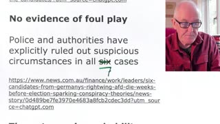 Dr John Campbell: Seven AfD candidates died prior to the 2025 local elections! (Sep 7, 2025)