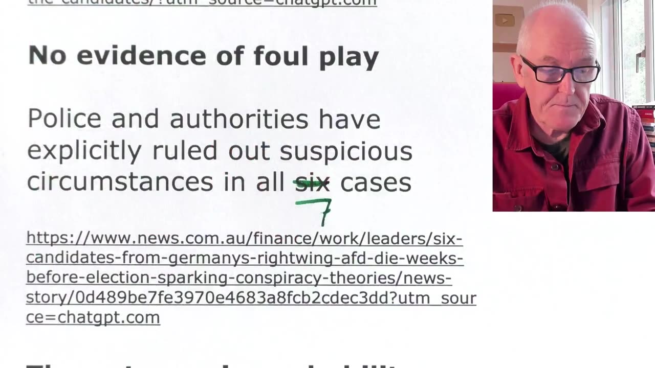 Dr John Campbell: Seven AfD candidates died prior to the 2025 local elections! (Sep 7, 2025)