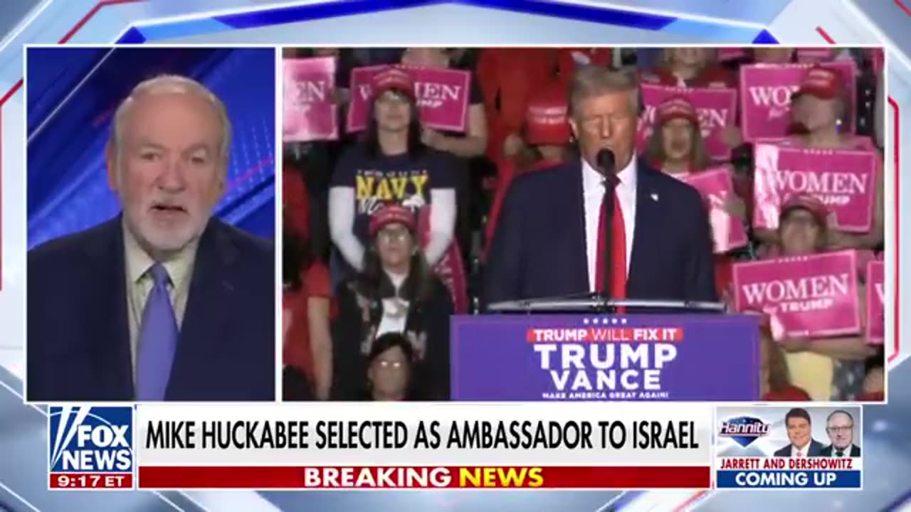 Mike Huckabee addresses role as US ambassador to Israel: 'A new sheriff is in town'