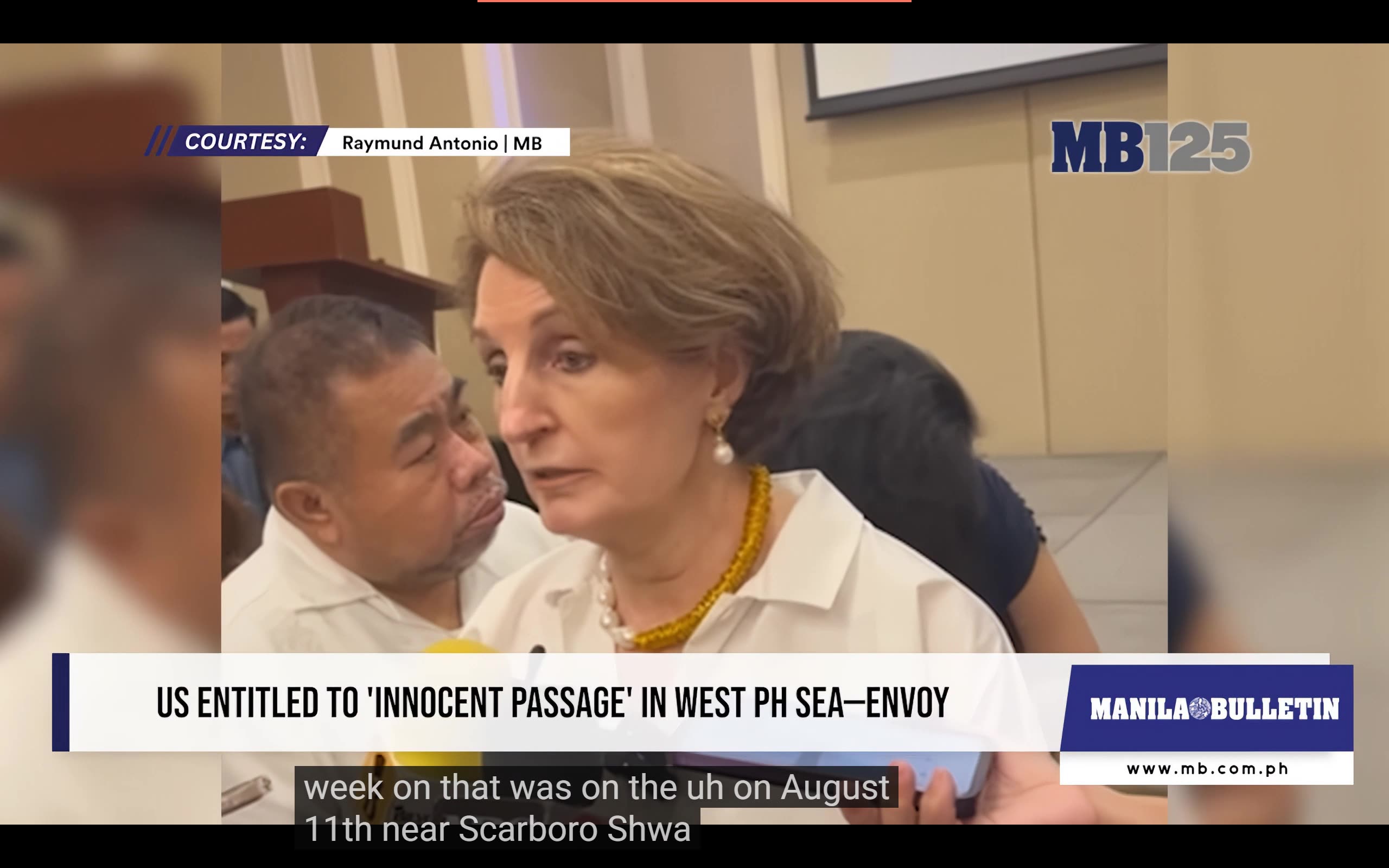 US entitled to innocent passage in West PH Sea—envoy