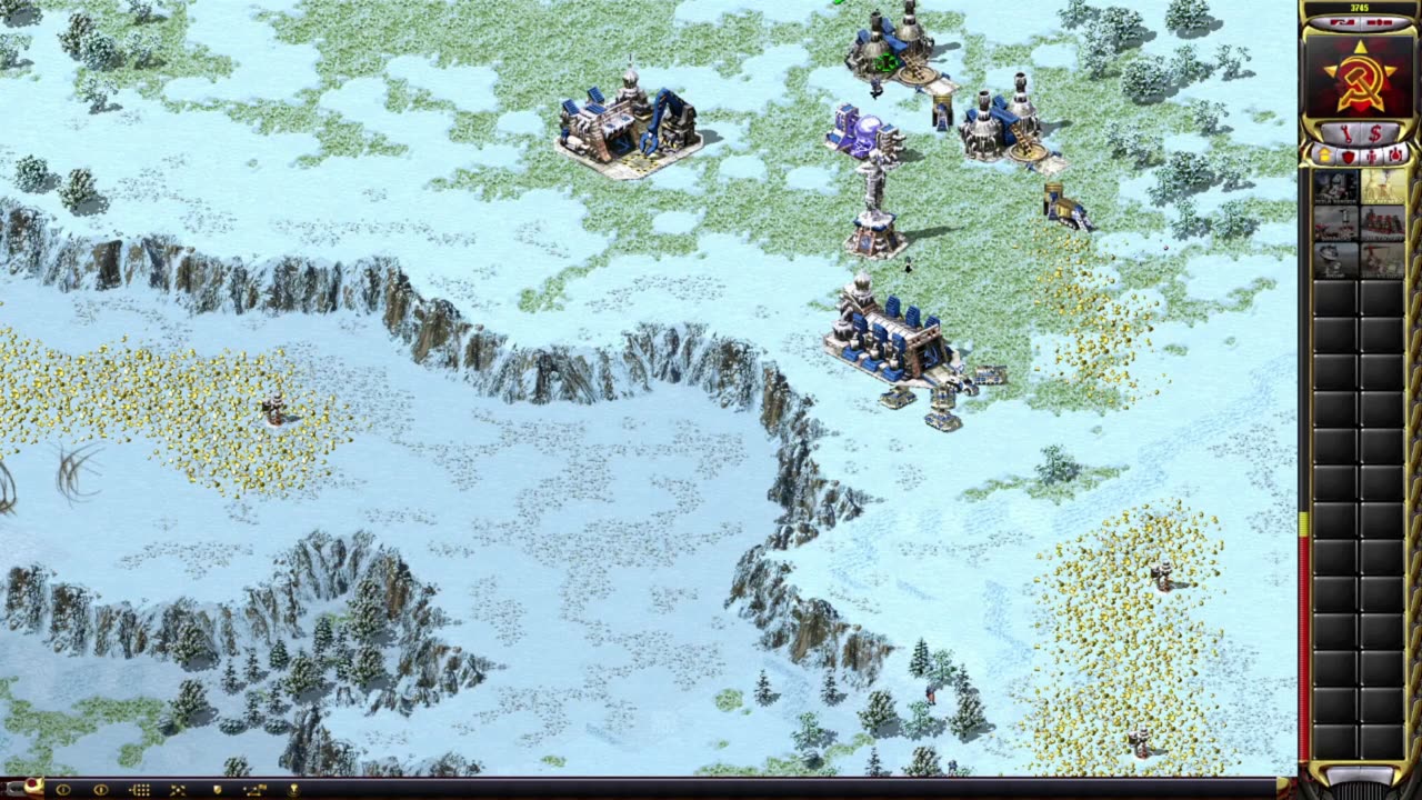 SQUISHY ALLIED TANK GROUP SQUASHED BY SOVIET HEAVY TANKS - RED ALERT 2: YURI'S REVENGE - RA2 YR