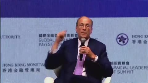 WEF co-chair and BlackRock CEO Larry Fink describes gold and Bitcoin as "assets of fear"