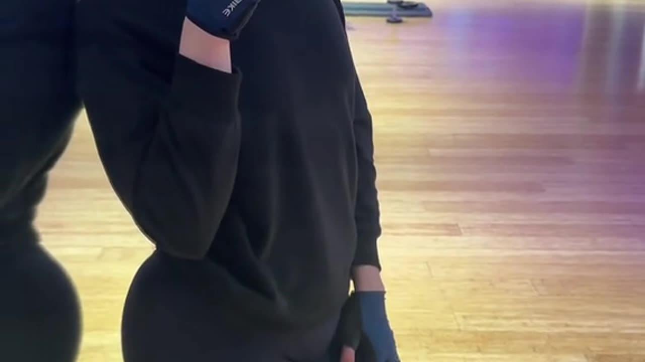 Workout with cute femboy