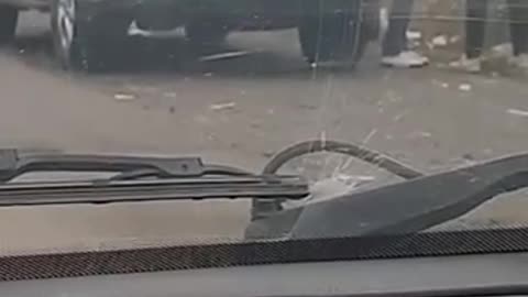 Reports of diplomats fleeing across the border to Azerbaijan
