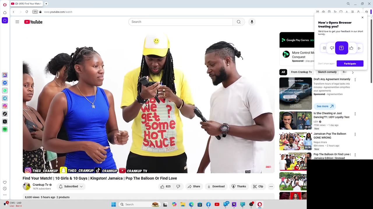 I mentioned you to follow me