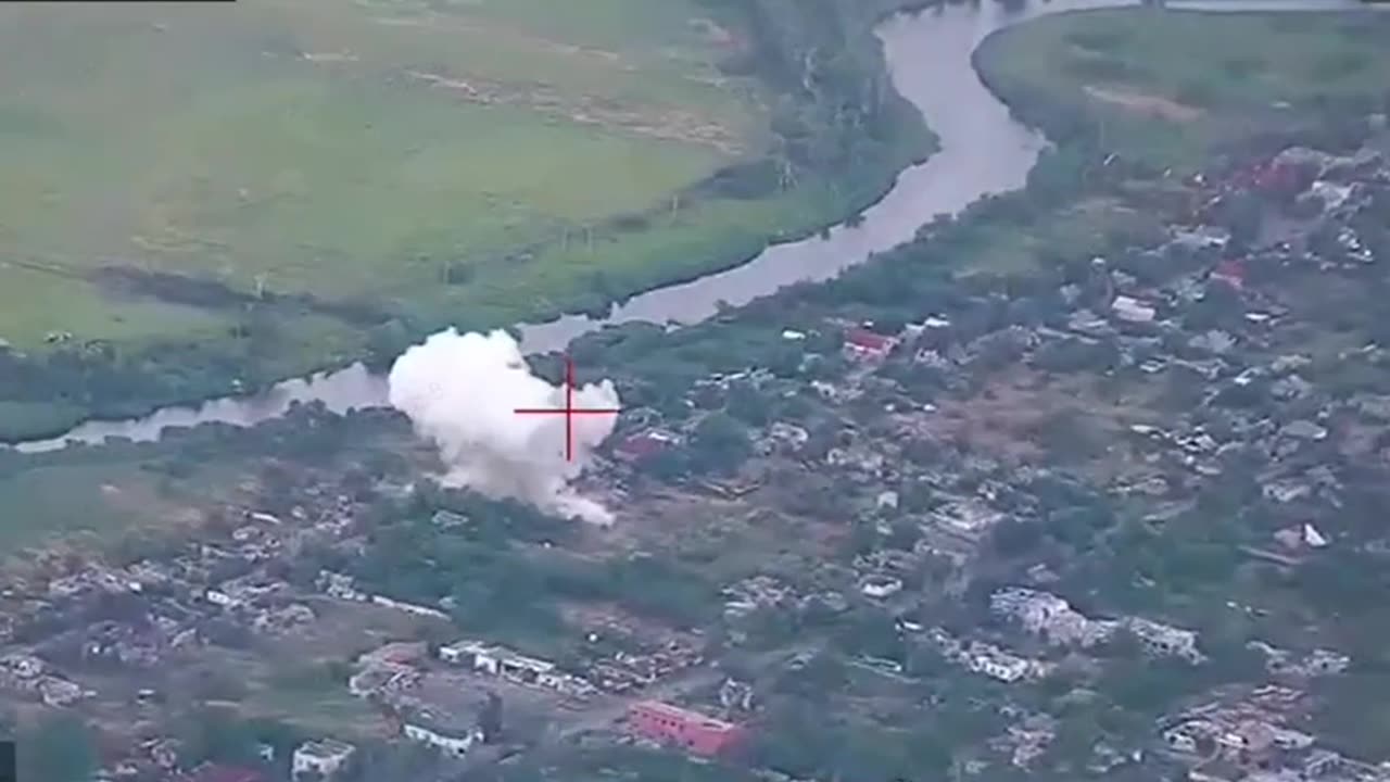 Airstrikes on Russian Outpost Near Novopavlovsk