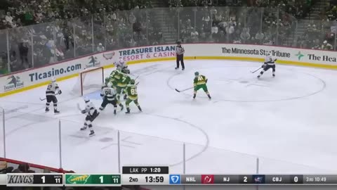 US Sports Hockey Feat. NHL Highlights Kings vs. Wild