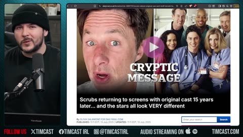 SCRUBS REBOOT Because U.S. Culture Is Collapsing And Falling Birth Rate Will DESTROY US | Tim Pool