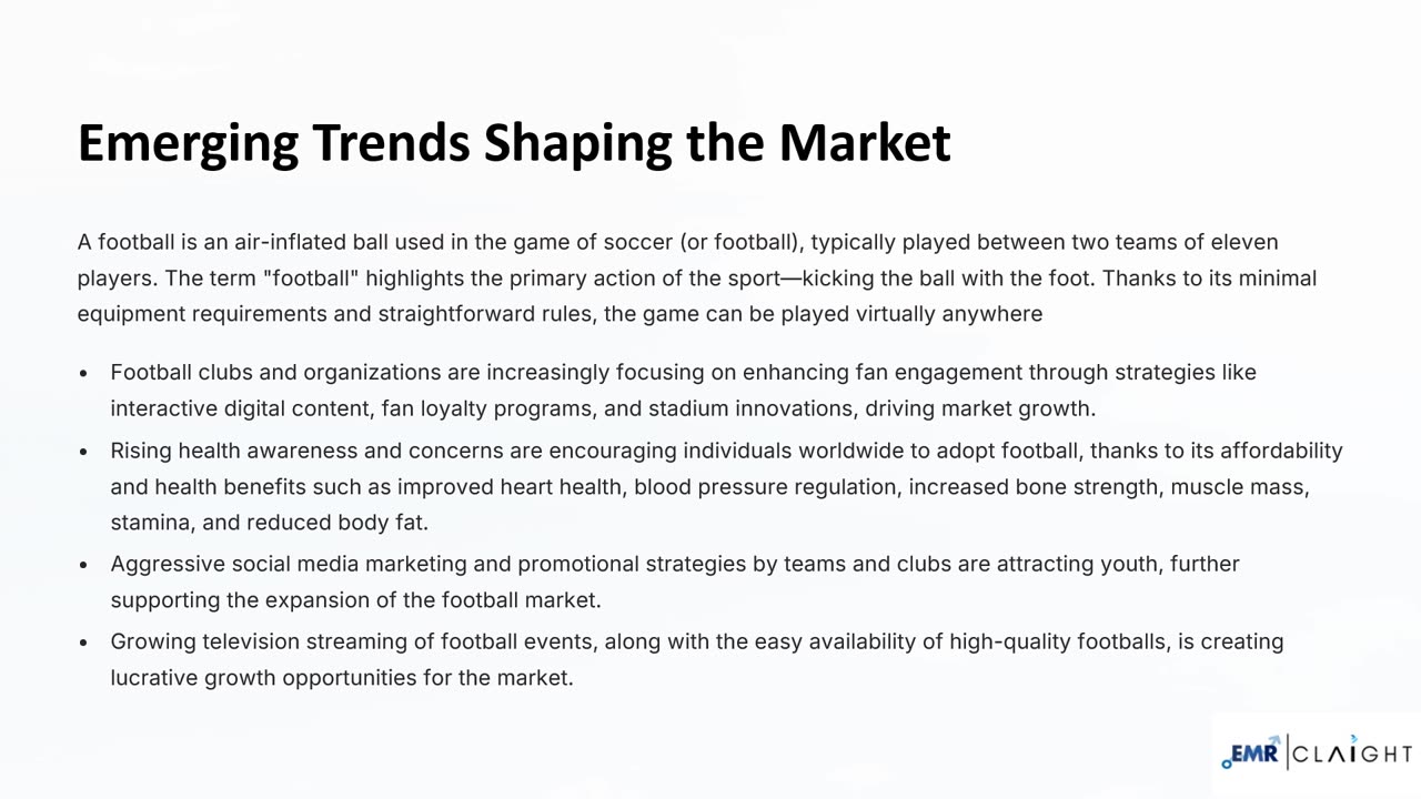 Football Market Share, Size, Trends & Growth Report | 2025-2034