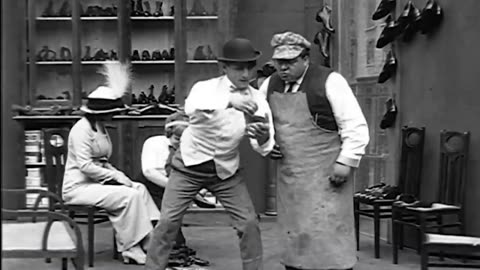 ROBINET RICCO PER DIECI MINUTI (Ambrosio-1912) MARCEL PEREZ. NEW English subtitles.