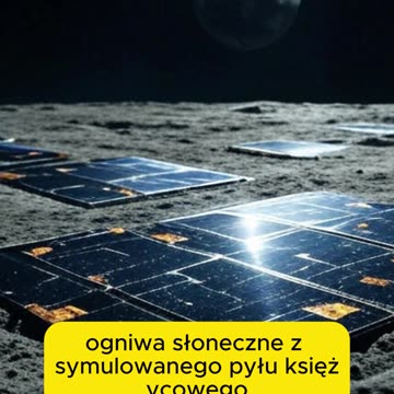 Rewolucja słoneczna: Ogniwa z księżycowego pyłu!