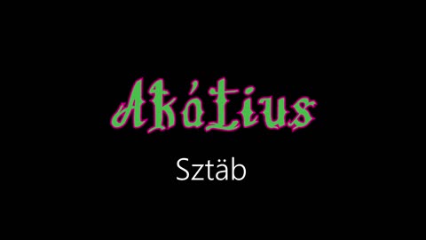 Akátius ¦ Sztäb (officiäl audió)