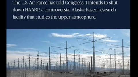 HAARP closing in Alaska
