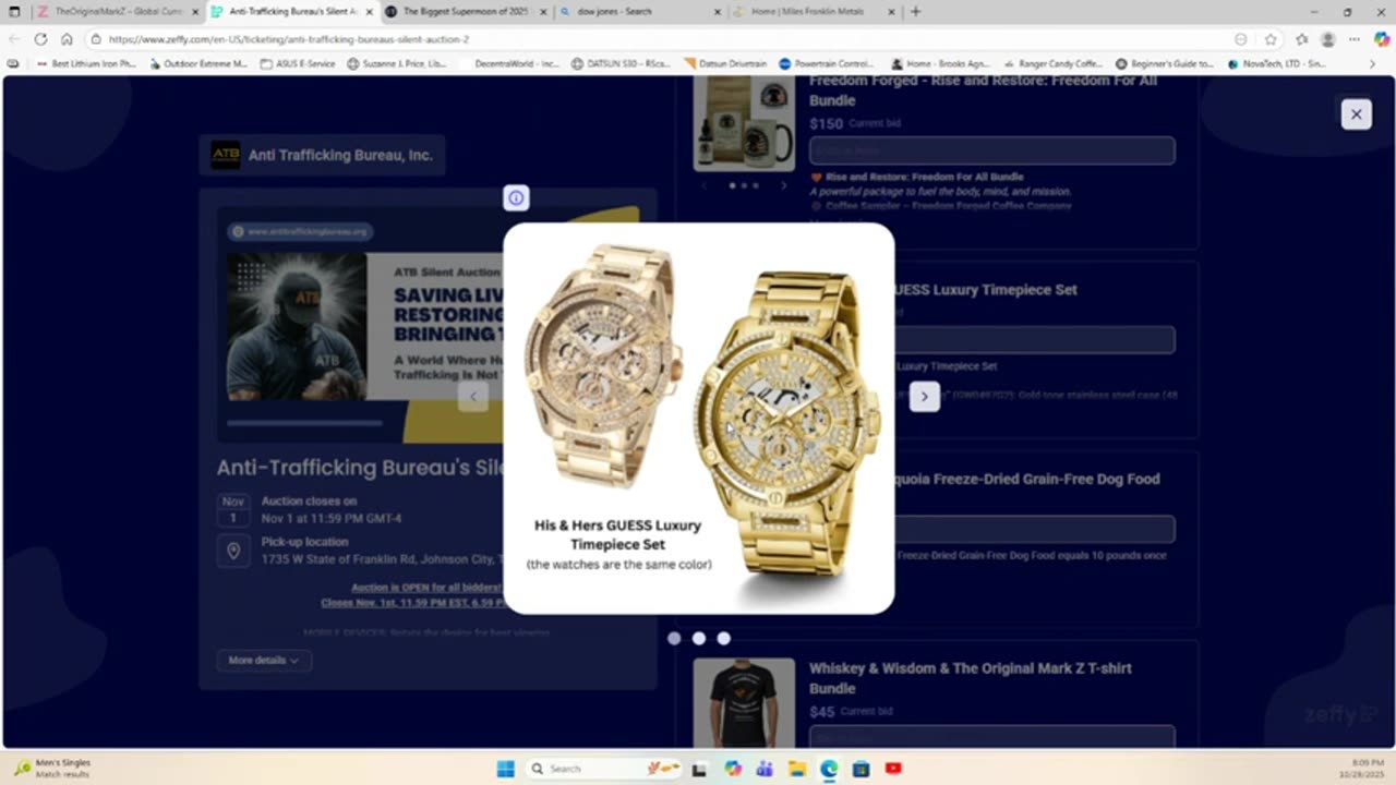 Whiskey and Wisdom with MarkZ, MikeB, and Zester. 10/29/2025