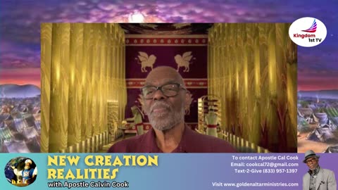New Creation Realities with Apostle Calvin Cook