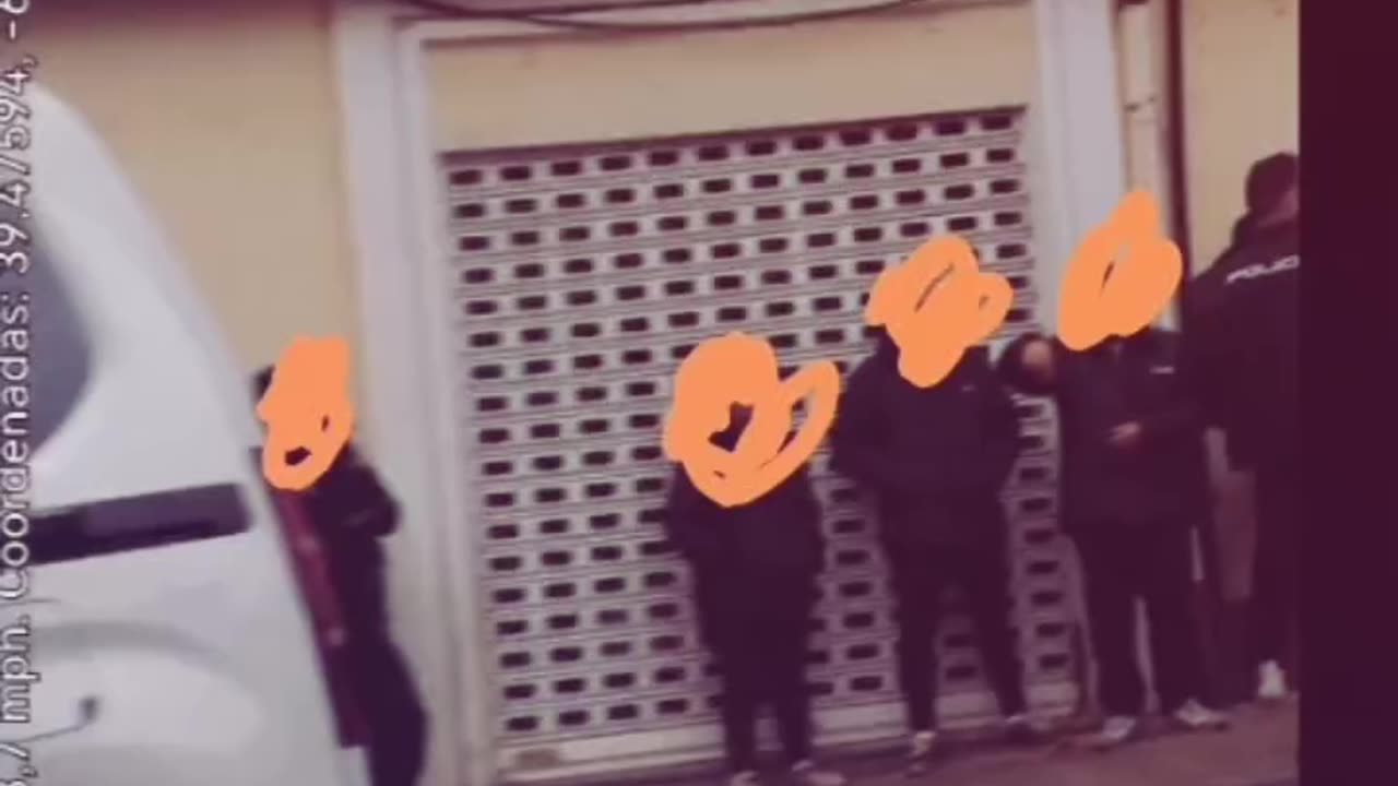 Detención de unas personas en la zona de Plaza Mayor (Cáceres)