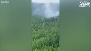 Passenger plane CRASHES into Russian mountains 'killing all 49 on board'