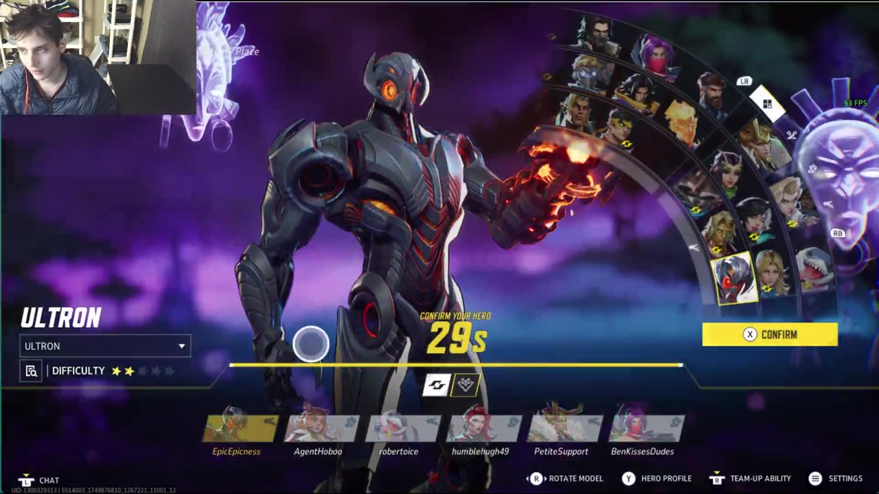 Marvel Rivals Online Competitive Match #221 Part #1 On The PC While Playing As Ultron