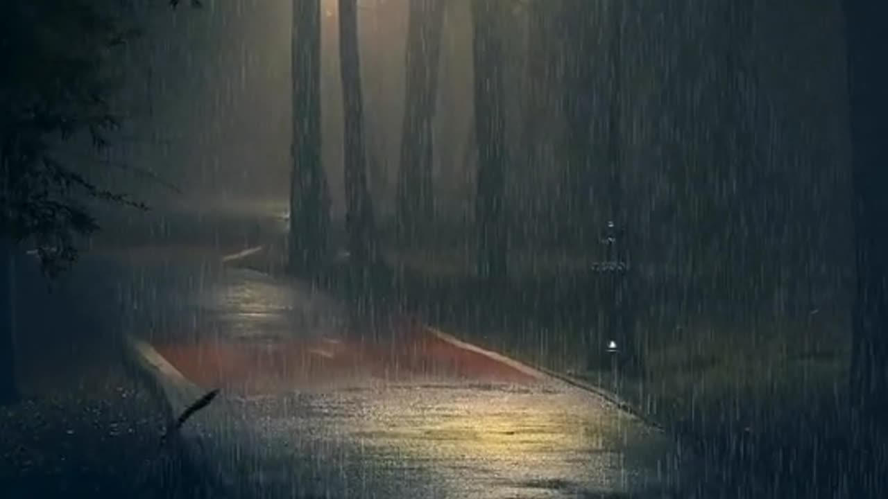 Rain street road