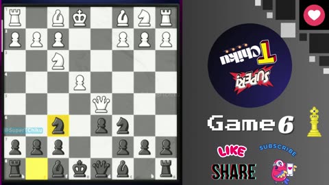 Watch the full video of #chess #game6 | He lost his queen and resigned #Chessmoves