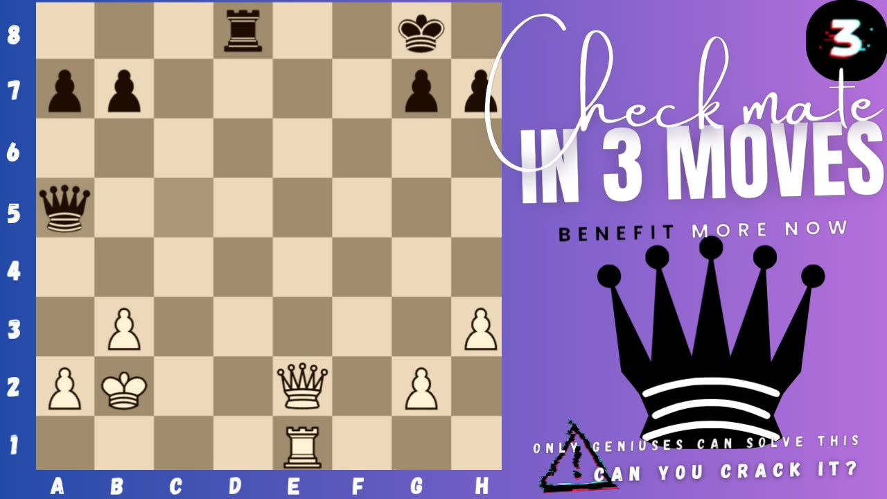 Can you checkmate in 3 moves? (P.14) (White to play)♟️