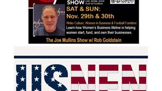 Live Shop Work and Play on the Joe Mullins Show.
