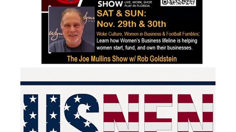 Live Shop Work and Play on the Joe Mullins Show.