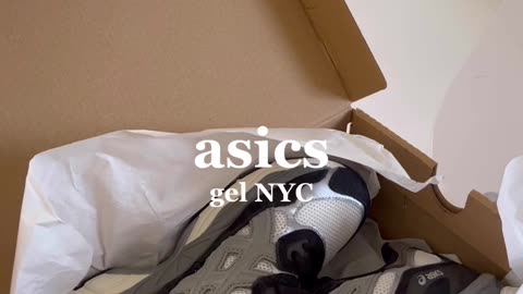 NEW ARRIVAL: ASICS Gel-NYC Ivory Clay Grey 🚀