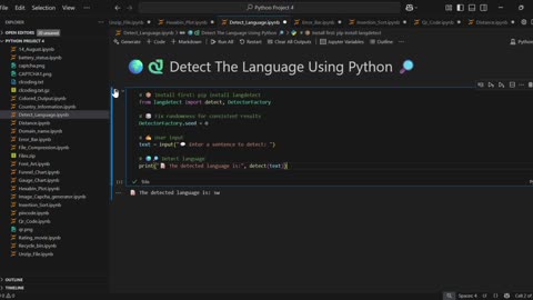 Build a Language Detector with Python