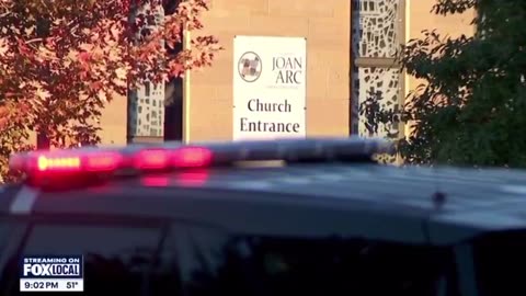 Two church-goers at St. Joan of Arc Church in Minneapolis were ATTACKED