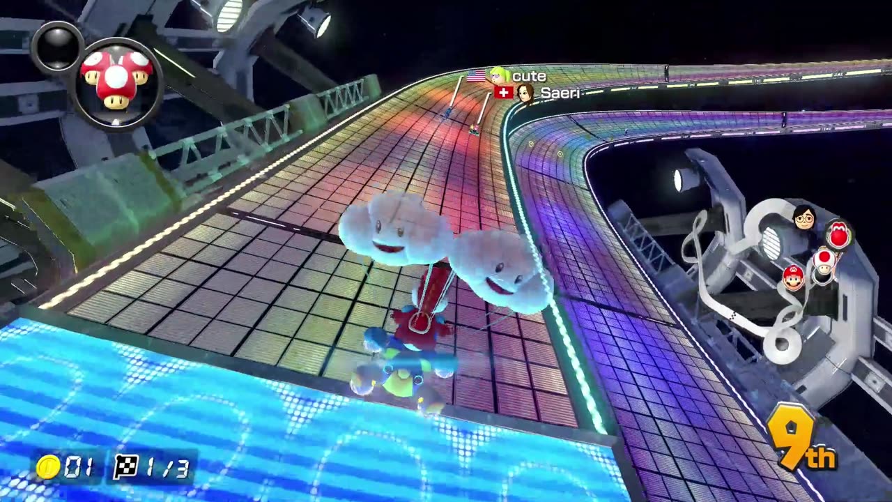 #MarioKart8Deluxe Race Eight: Rainbow Road