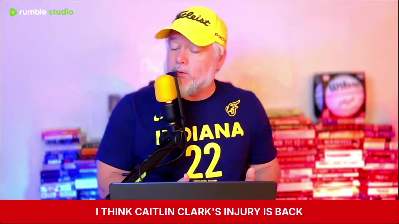 IS CAITLIN CLARK'S INJURY BACK? was she playing hurt against valkyries? I give you proof of concern