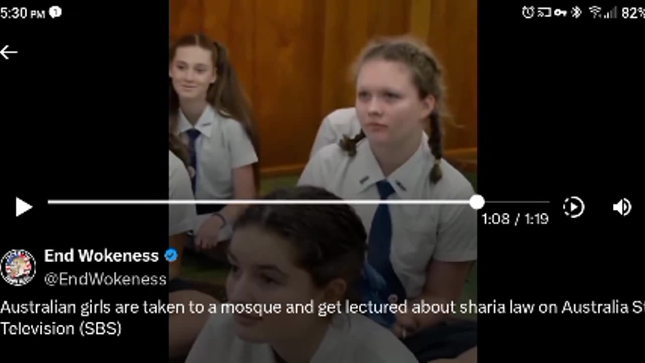Islamic Imam lies to Australian Girls on Tv