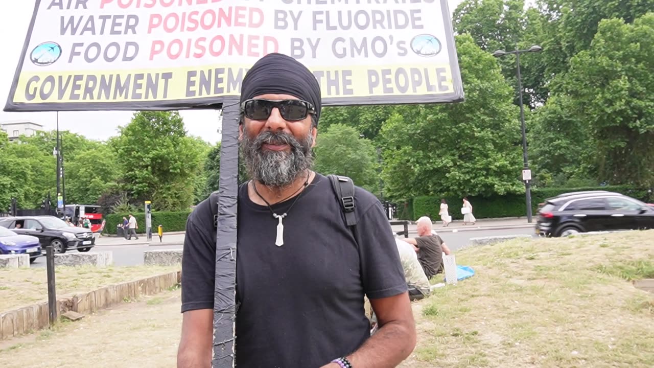 Protest against Geo-engineering: London 21st June 2025 - Part 9 Harmin