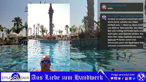 Live aus dem Pool