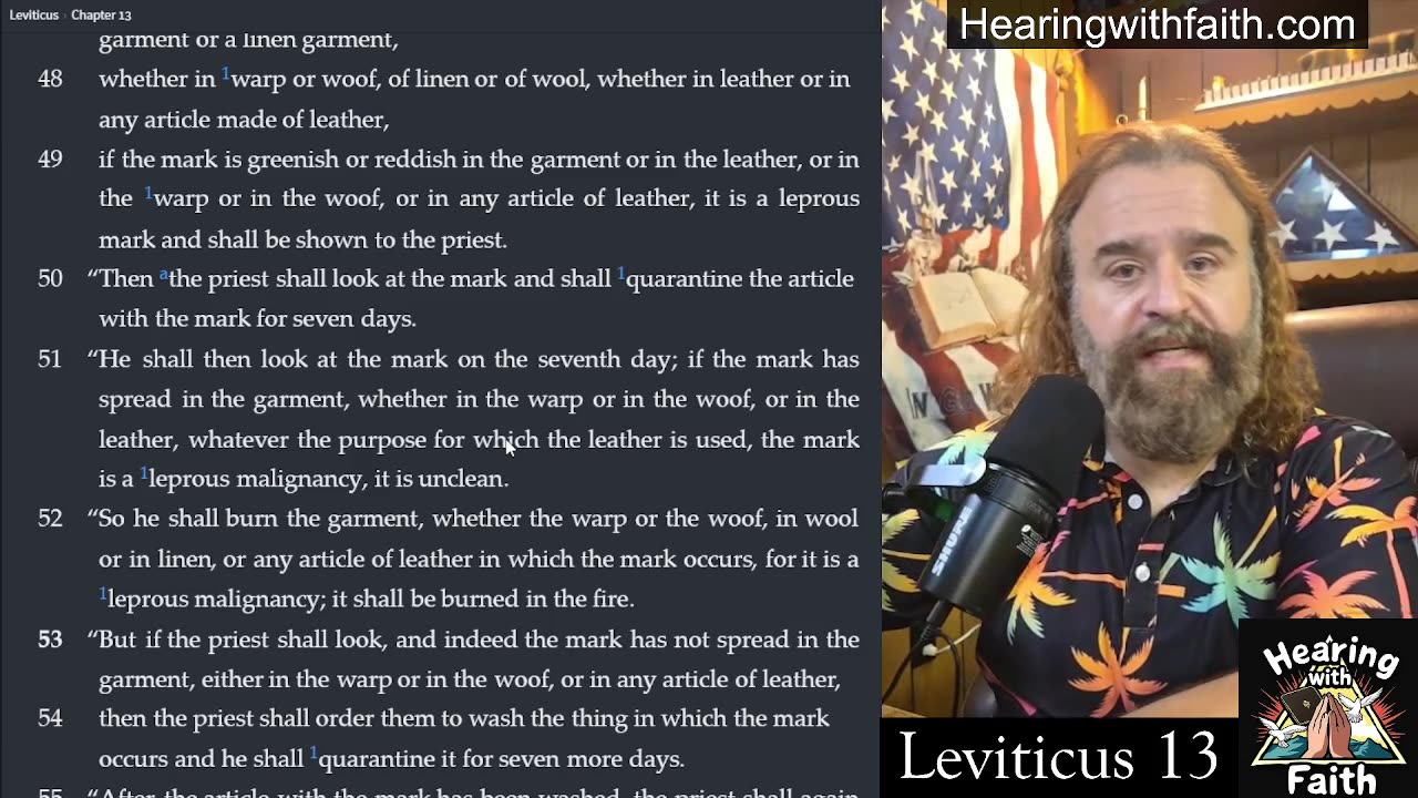 Daily Bible Study - Leviticus Chapter 13