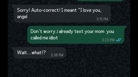 funny chat of Gf and Bf