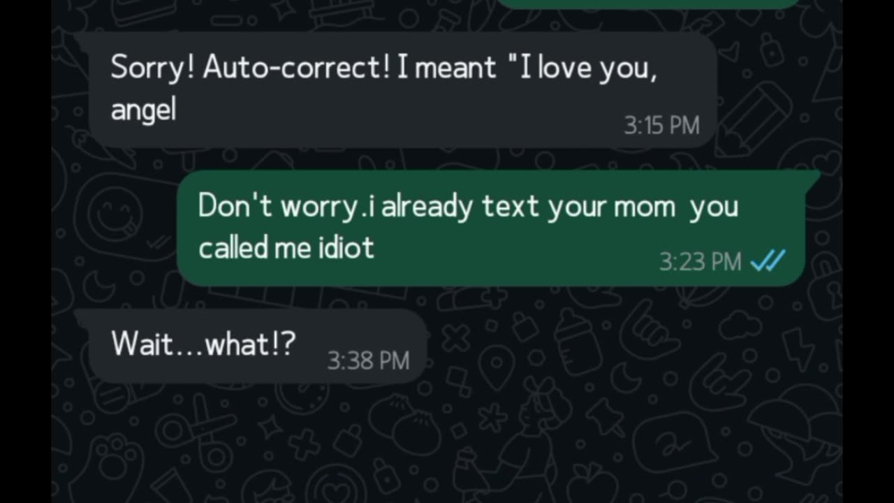 funny chat of Gf and Bf